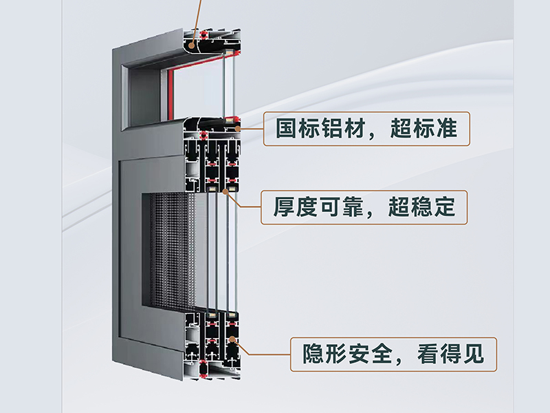 MJH三轨推拉窗